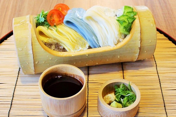 そうめん新幹線【N700S】、そうめんドクターイエローのセット（各１点）