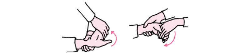 手関節と手指関節