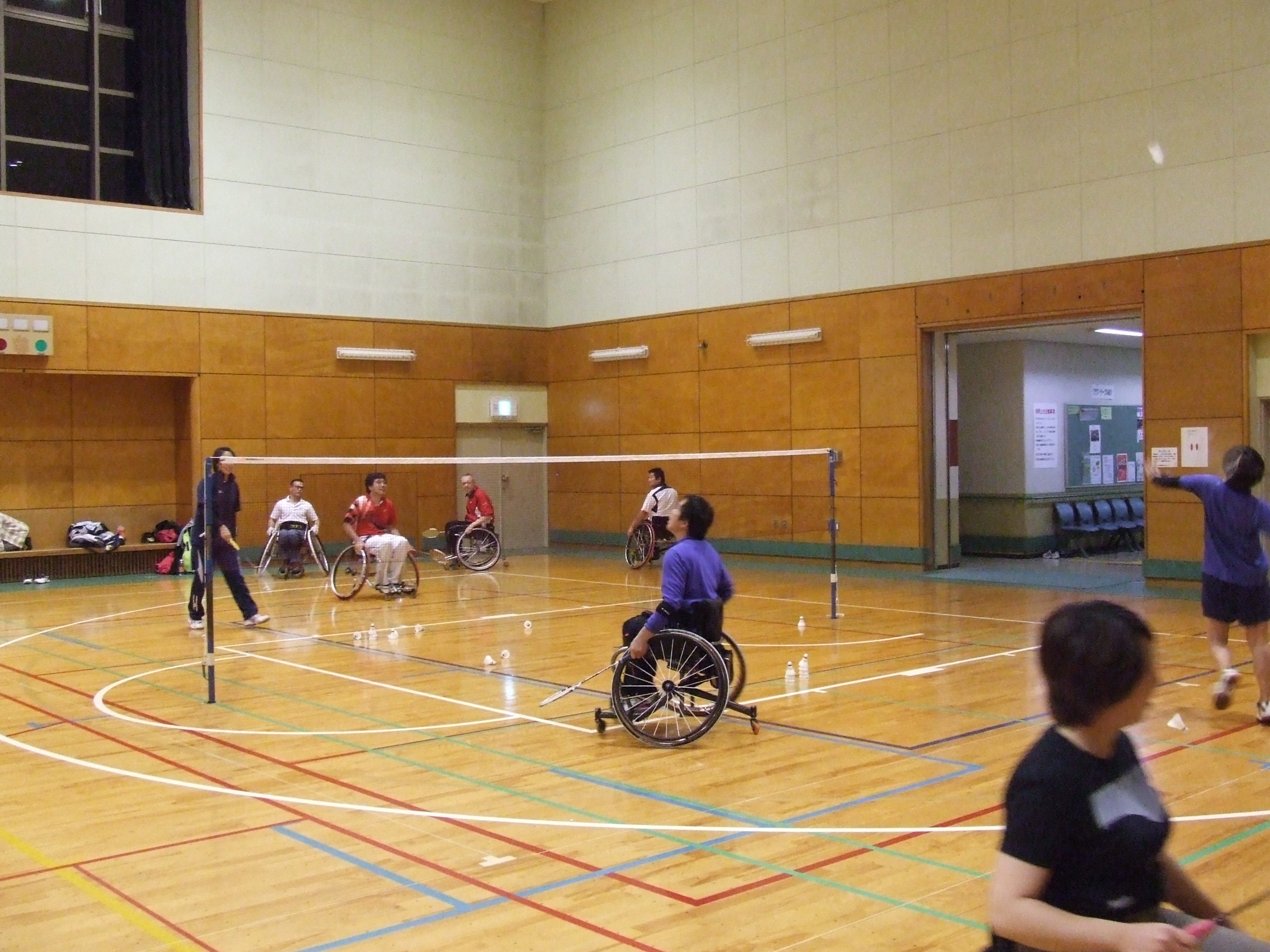 日本障害者バドミントン協会によるバドミントン選手育成教室 badiku 2 - 日本障害者バドミントン協会によるバドミントン選手育成教室