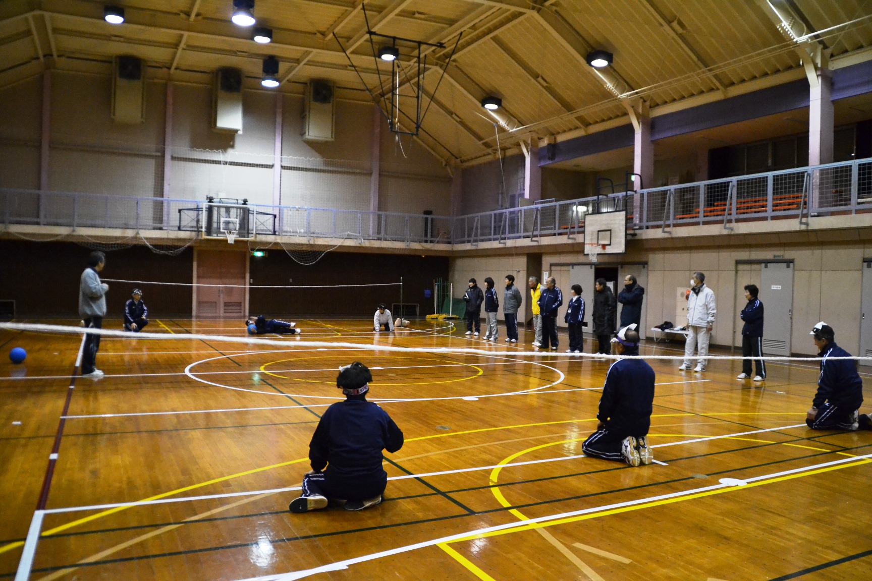 八王子市障害者スポーツ研修会 地域支援 goal ball - 八王子市障害者スポーツ研修会 地域支援