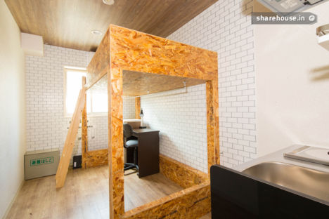 ゲストハウス神戸三宮の部屋一覧 Sharehouse In