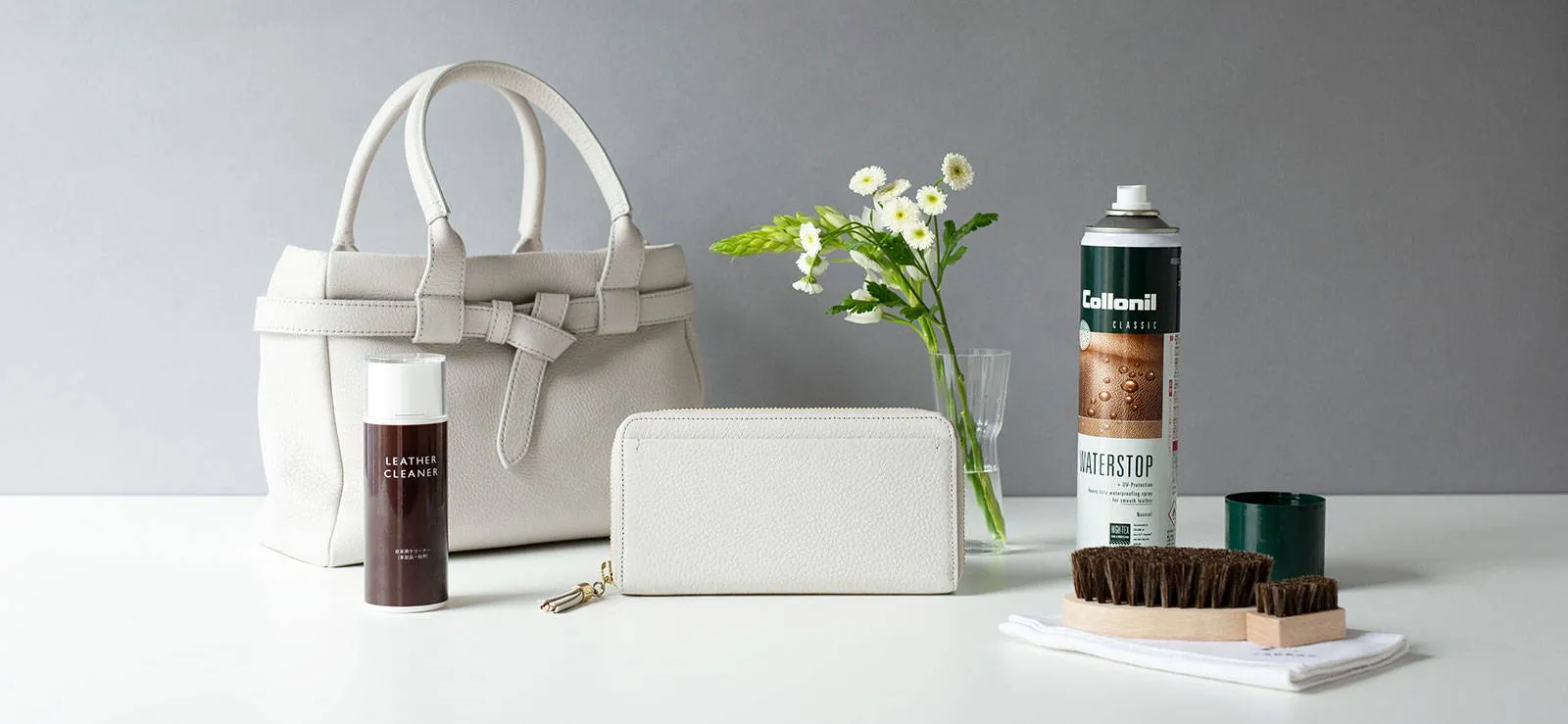 夏日季節，白色皮革的保養秘訣