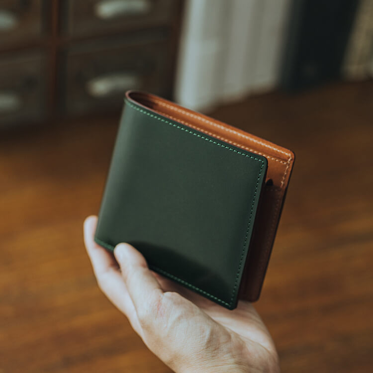 Cordovan 馬臀皮短夾