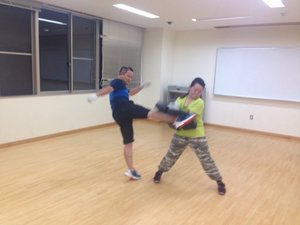 浜松空手&格闘技フィットネス!in花川運動公園