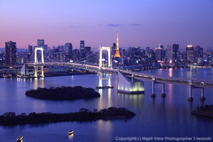 夜のお台場散歩&テラス席でディナー🌃🍴