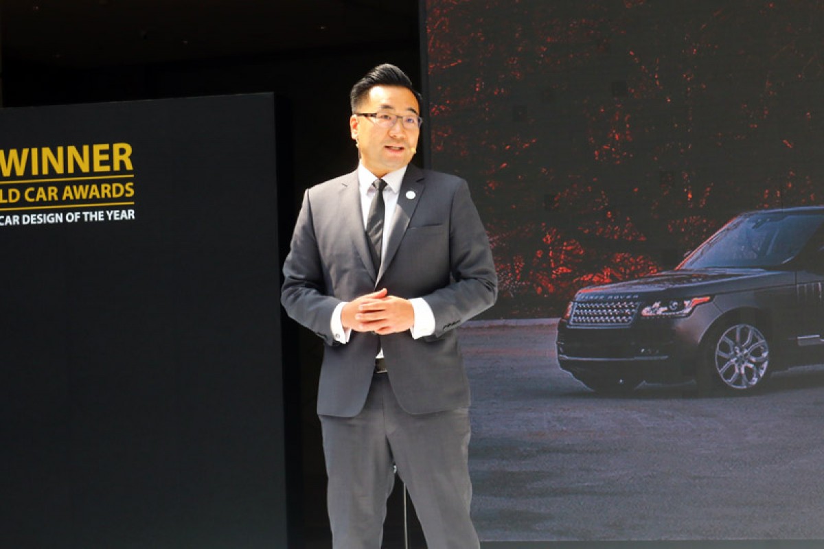 Jaguar Land Rover 台灣分公司總經理曹耀中。