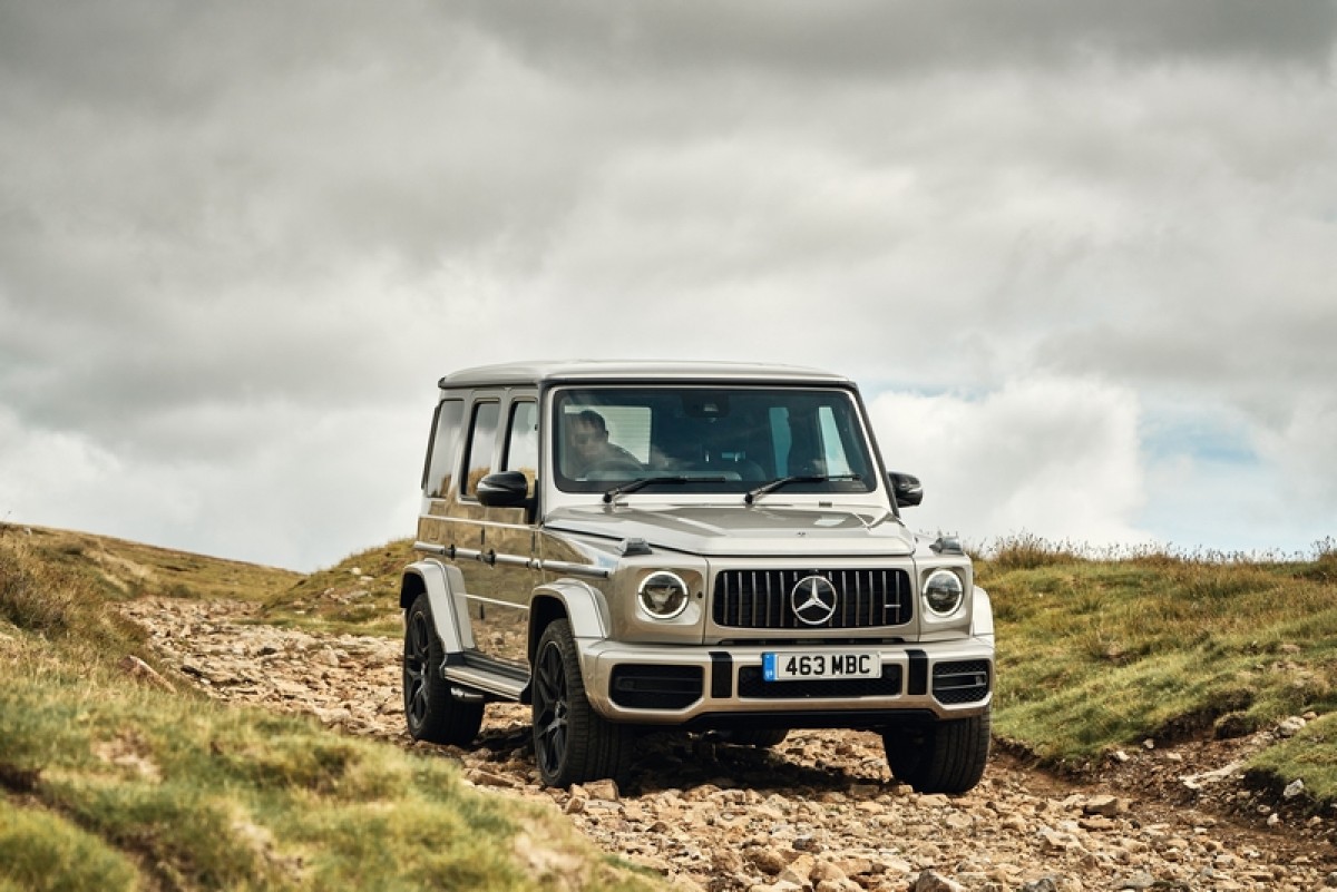 G63不僅越野強悍,585hp馬力更是恐怖。