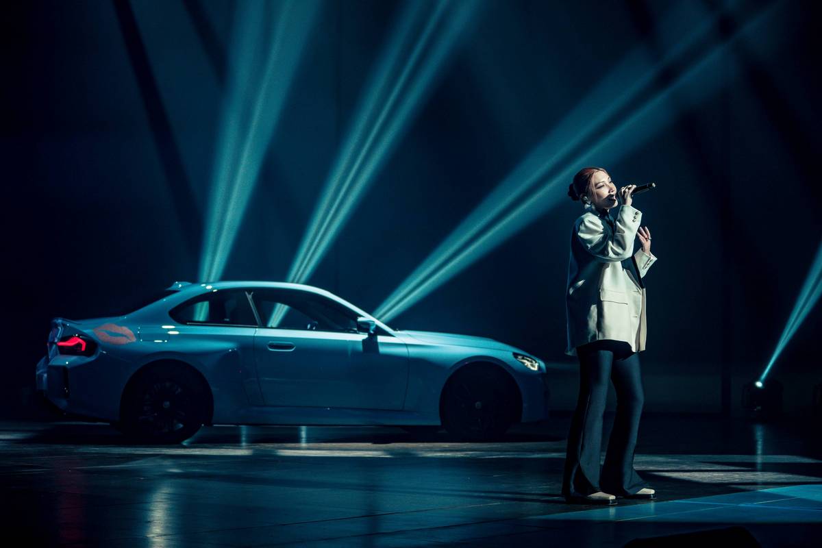 【車勢星聞】獨家影音/Karencici全新單曲《JieJie》獻BMW「We Are M. Speed Beats Concert」演唱會。(圖:BMW提供)