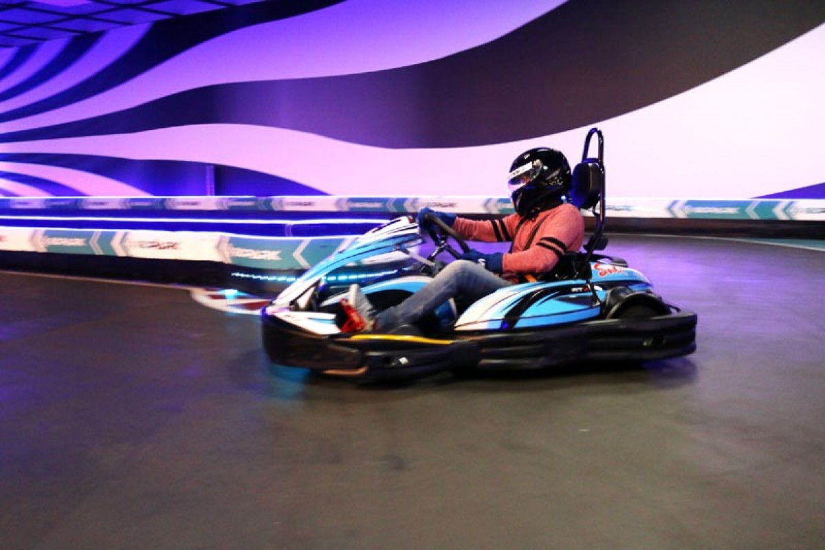 電動卡丁車相對其他賽車更容易舉辦,場地限制也比較小。