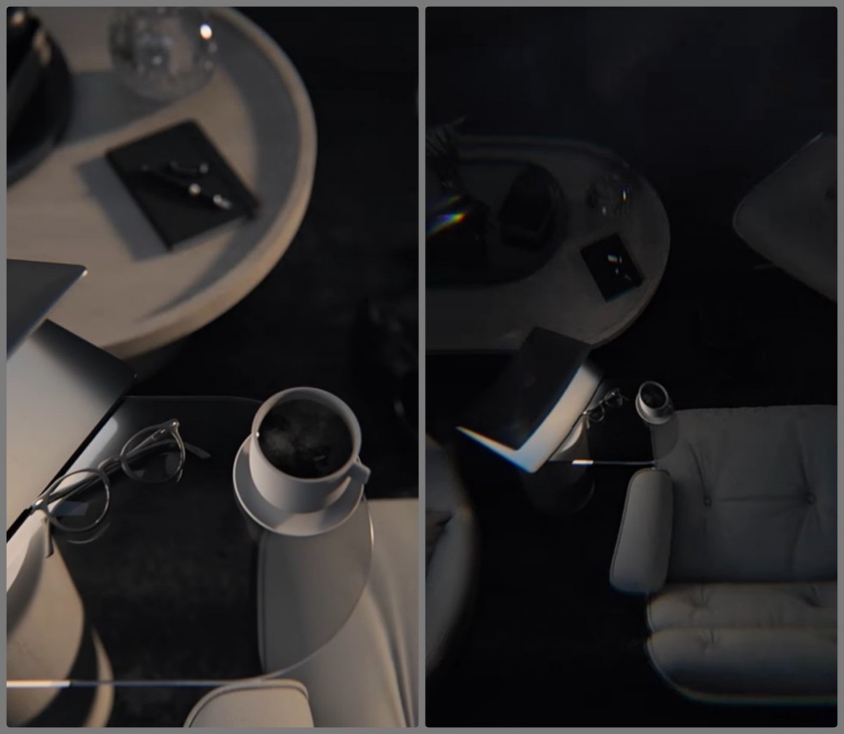 預告片當中可以看到原廠著重在第二排的舒適性。