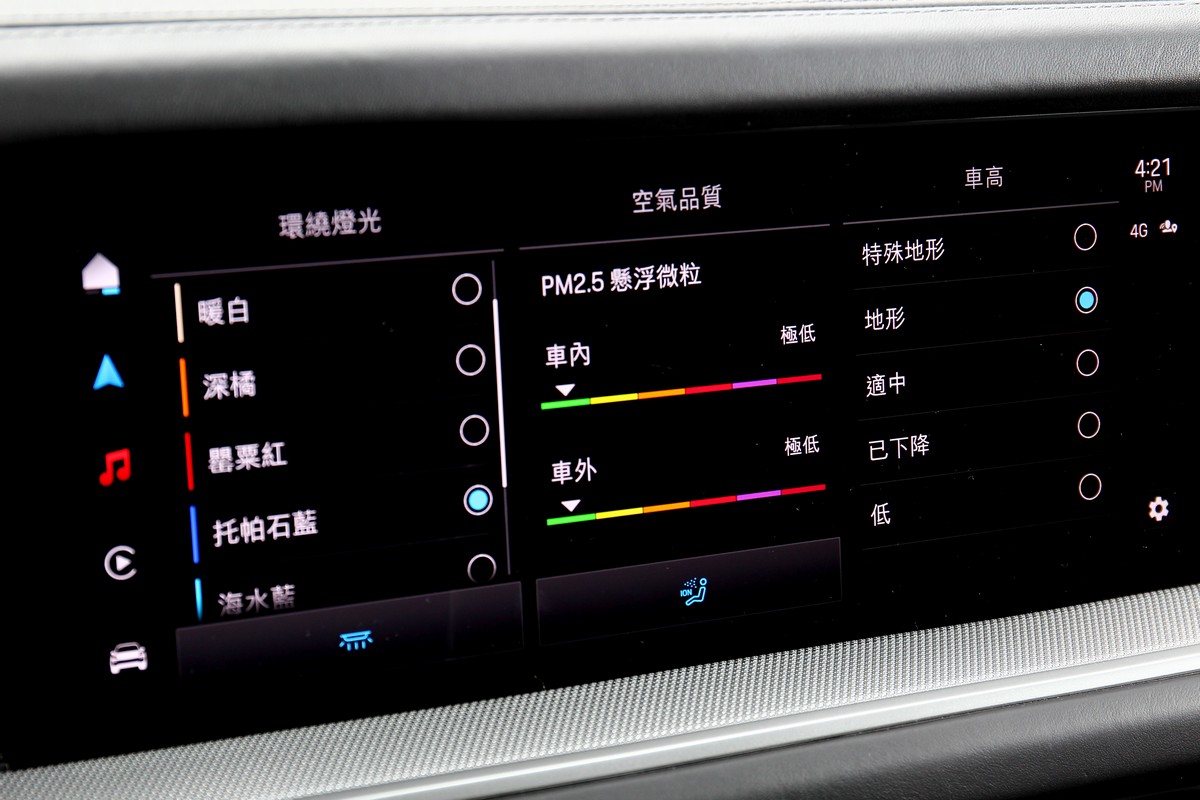 小改Cayenne導入空氣濾清系統。