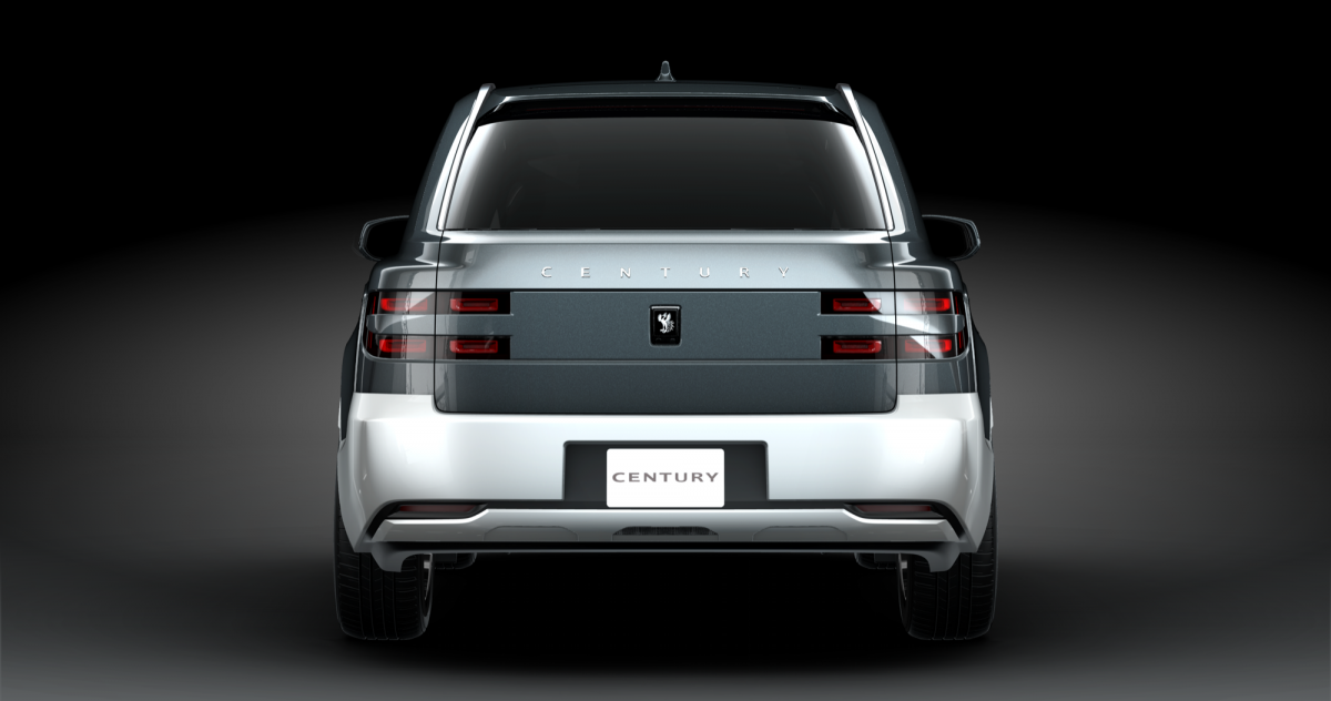 高聳的車身是不容錯認的象徵,Century SUV真的展現出完全不同的霸氣色彩。