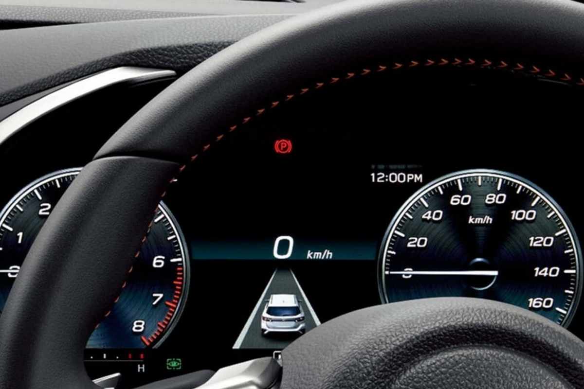 配備12.3吋數位儀表。