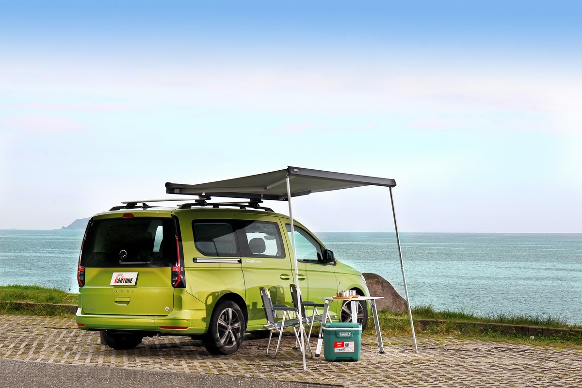 福斯商旅推出Caddy California降低了露營車入手門檻。