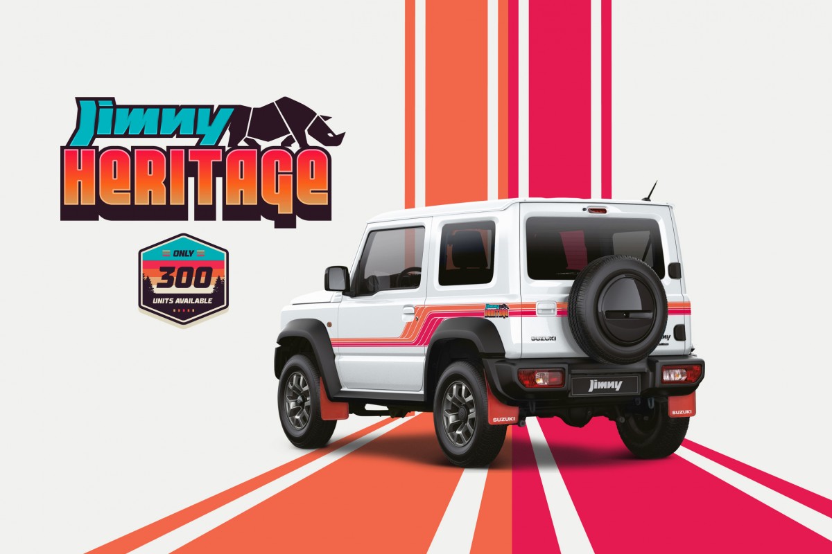 澳洲今年3月有推出專屬的Jimny Heritage車型。