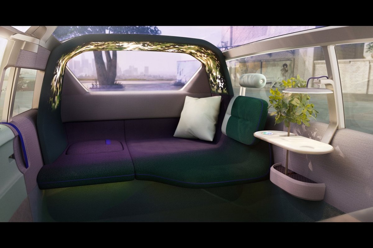 以居家為訴求的Mini Vision Urbanaut概念車,車內有著相當寬敞舒適的空間。