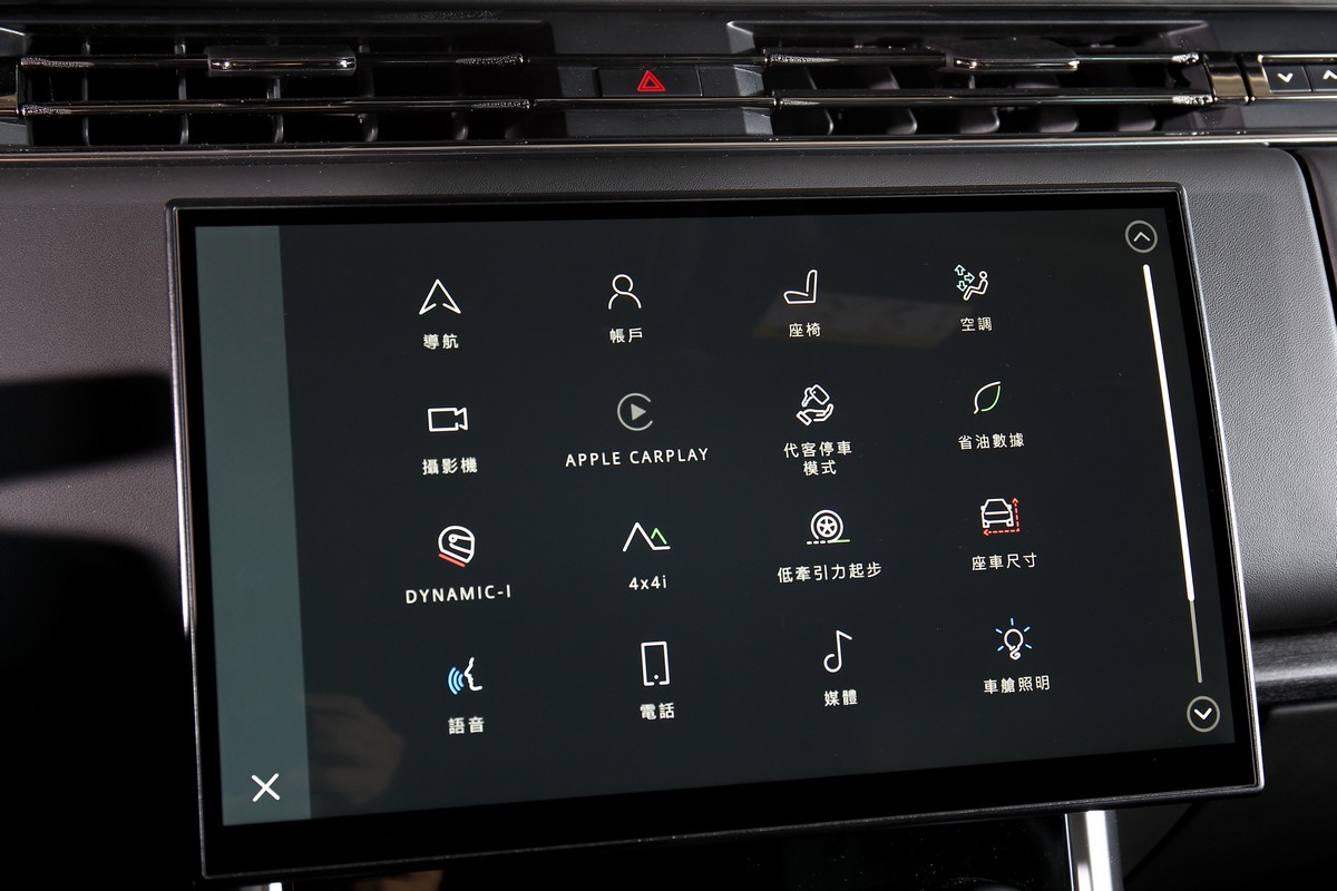 中央的Pivi Pro多媒體觸控螢幕尺寸為13.1吋。