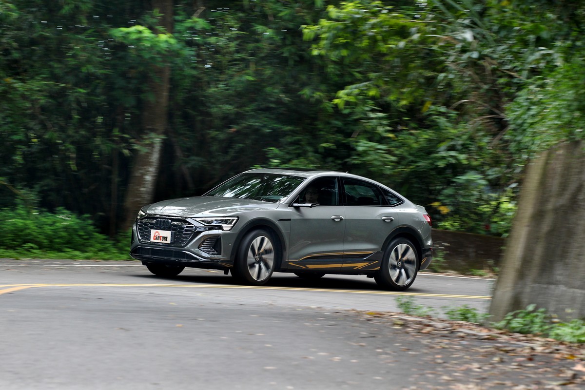 Q8 Sportback e-tron 55 quattro電池容量提升至114kWh,續航里程也增加到600公里。