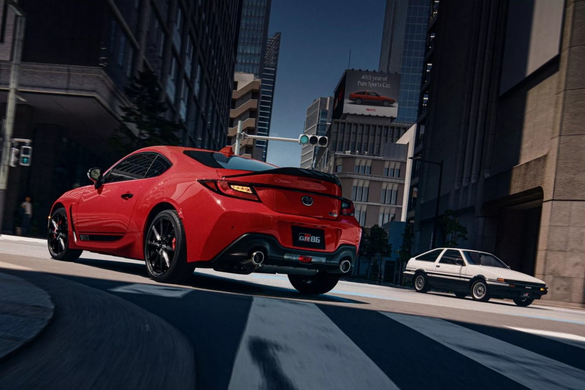 Toyota在日本推出GR86 40週年紀念版車型,用以紀念AE86問世40週年。