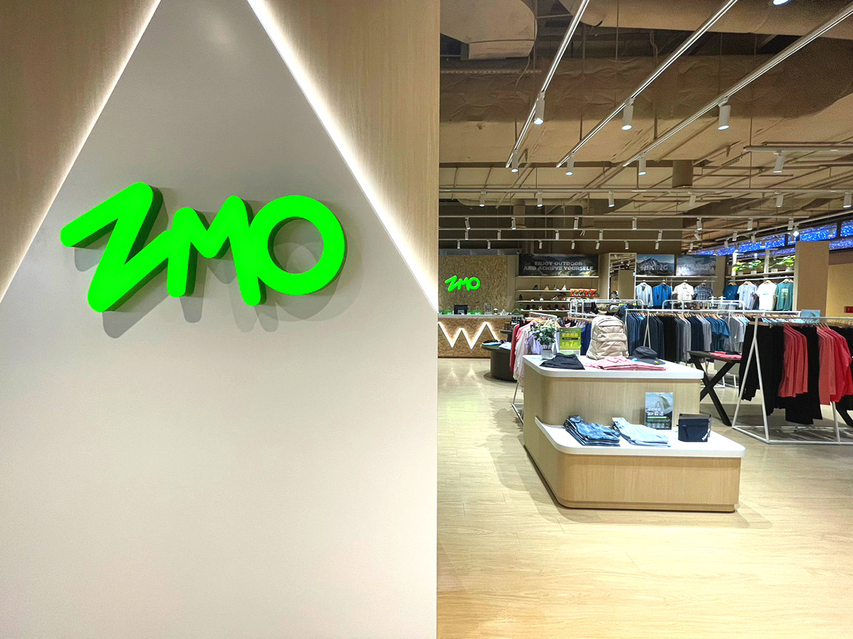 自創ZMO服飾品牌同步進駐。