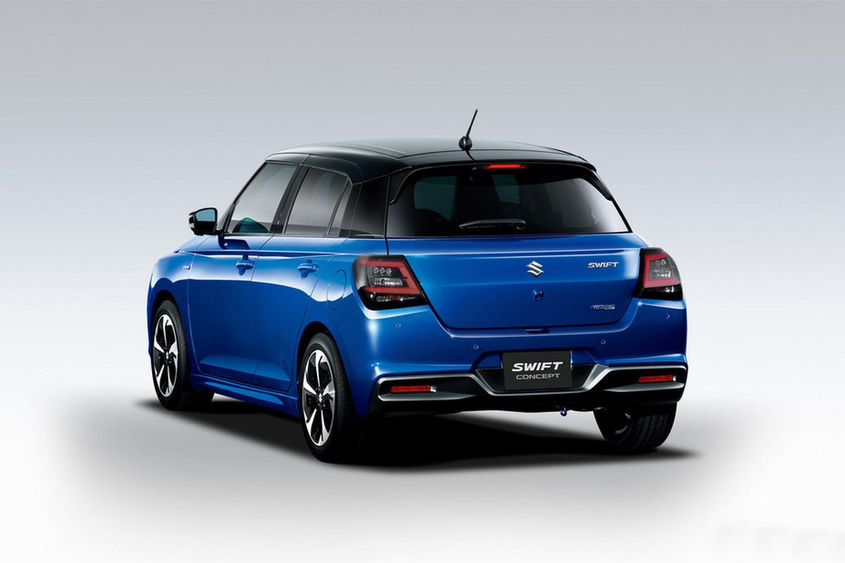 Swift Concept造型髓與現行有所不同,但整體變動幅度似乎沒有很明顯。