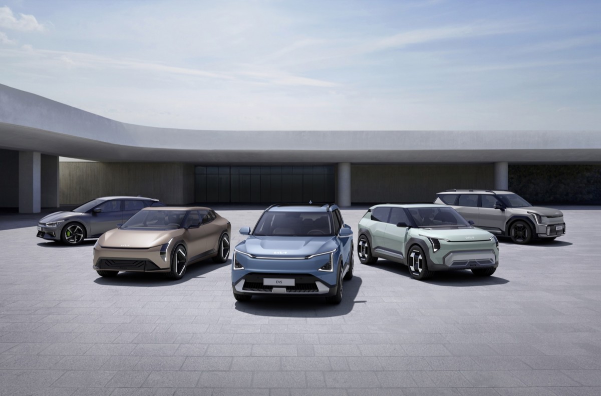 Kia將會更完善EV純電家族,EV3、EV4、EV5將會補足中小型車的市場。