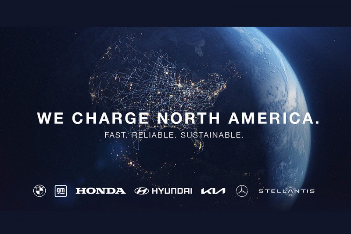 BMW、GM、Honda、Hyundai、Kia、Mercedes-Benz、Stellantis等七大車廠就宣佈將合資成立充電公司打造充電網路。