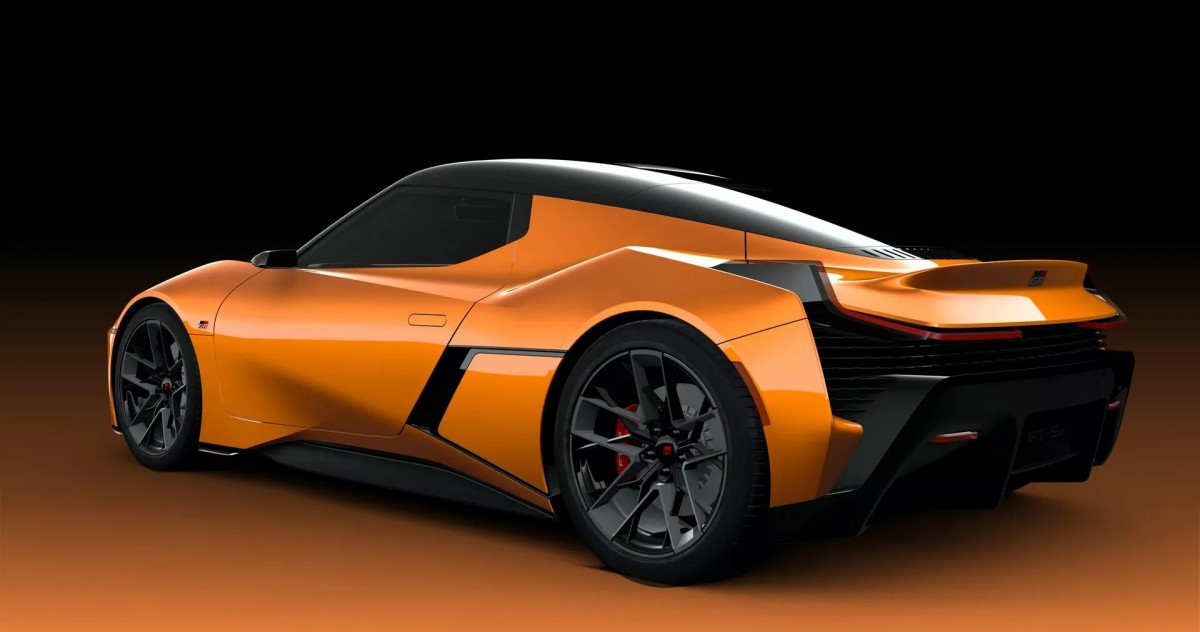 尾燈延伸出的翼片非常吸睛,小鴨尾的設計也是一個特點。