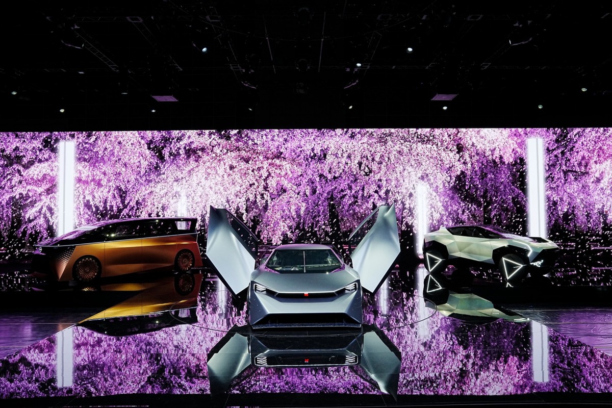 五輛概念車都有出現在現場,當然Hyper Force成為了最重要的主角。