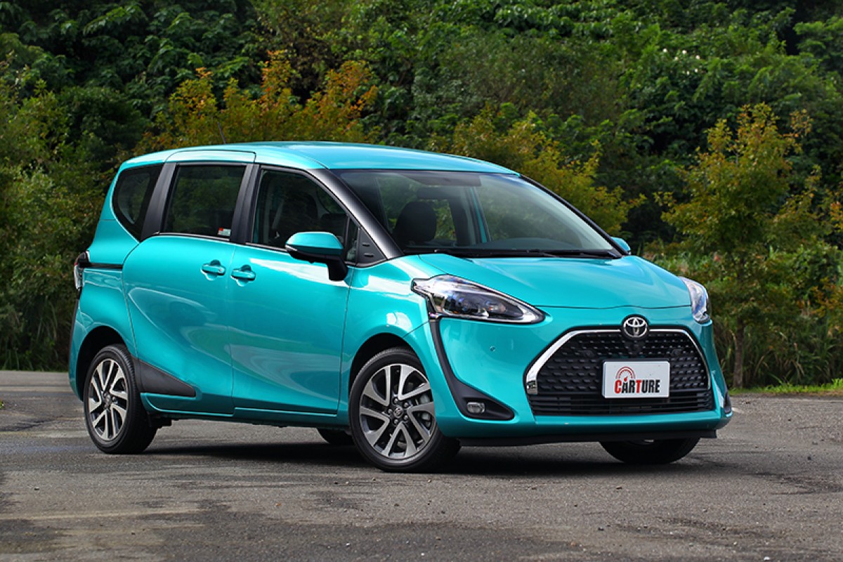 TOYOTA SIENTA 5人座售價自76.2萬元起,但7人座車型已逼近百萬大關。