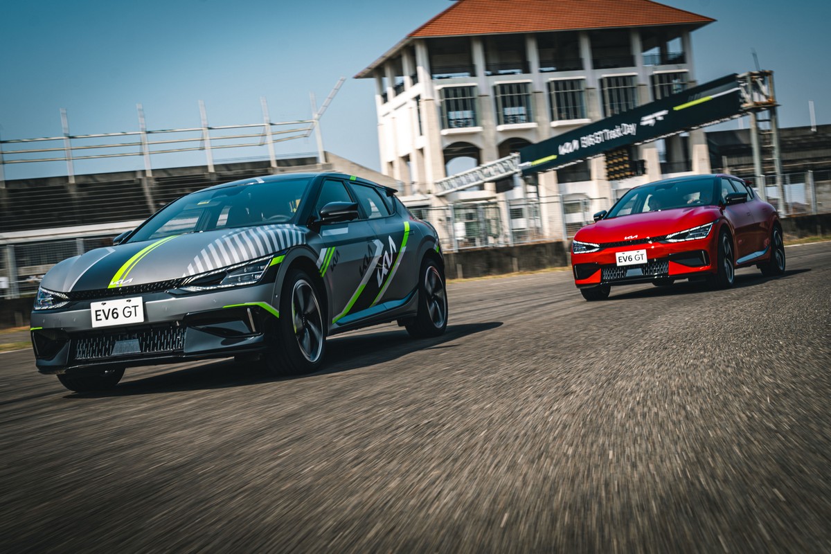 跑車型電子懸吊和e-LSD電子限滑差速器加上偏後驅個性,EV6 GT在賽道有著相當有趣的表現。