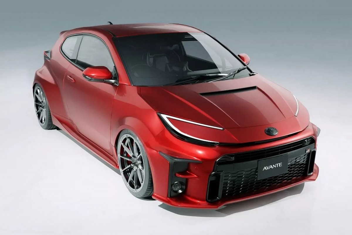 Avante Design想像中的GR Yaris小改款模樣擁有許多Prius車款的元素在內,相當好看也擁有特別的風格。