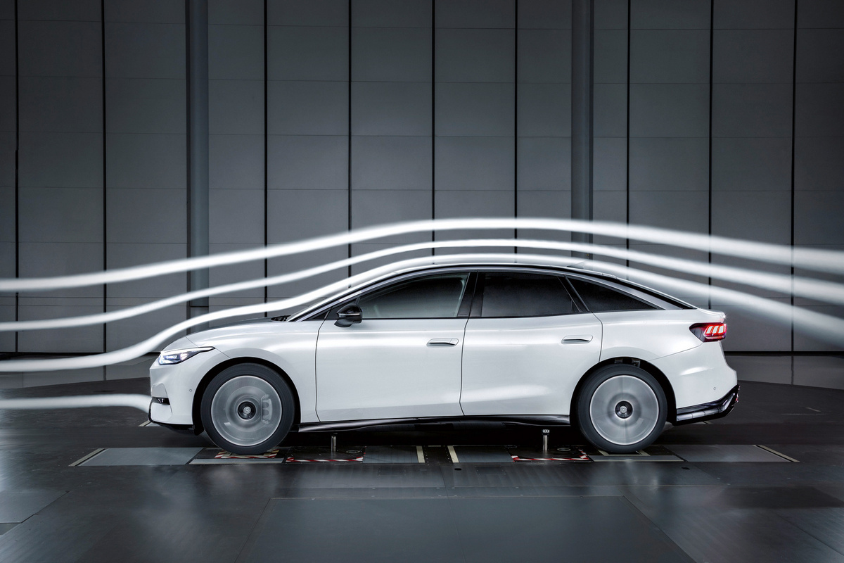 ID.7風阻係數為Cd值0.23,ID.7 Tourer則為Cd值0.24。