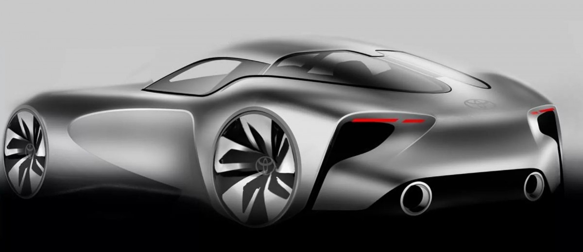 這是第五代Supra非常早期的設計草圖,看起來相當具有吸引力。