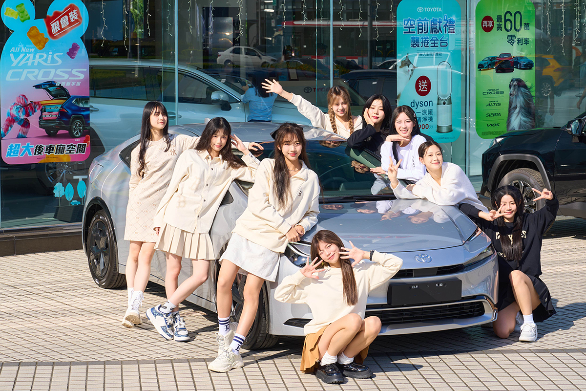 【車勢星聞】《未來少女》總冠軍幻藍小熊(GENBLUE)奪百萬名車大獎。(圖:天空娛樂☓迷音樂提供)