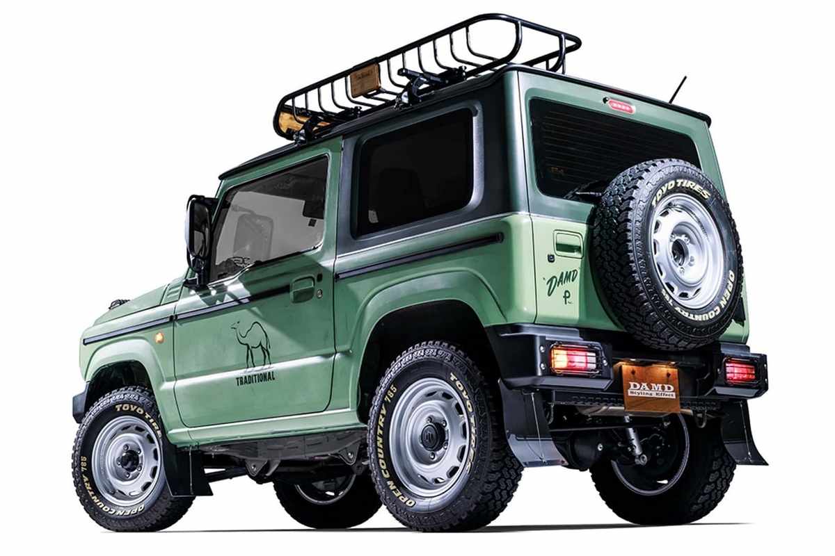 little G.Traditional在外觀上於水箱護罩、引擎蓋、前後保險桿等處都有提供套件。