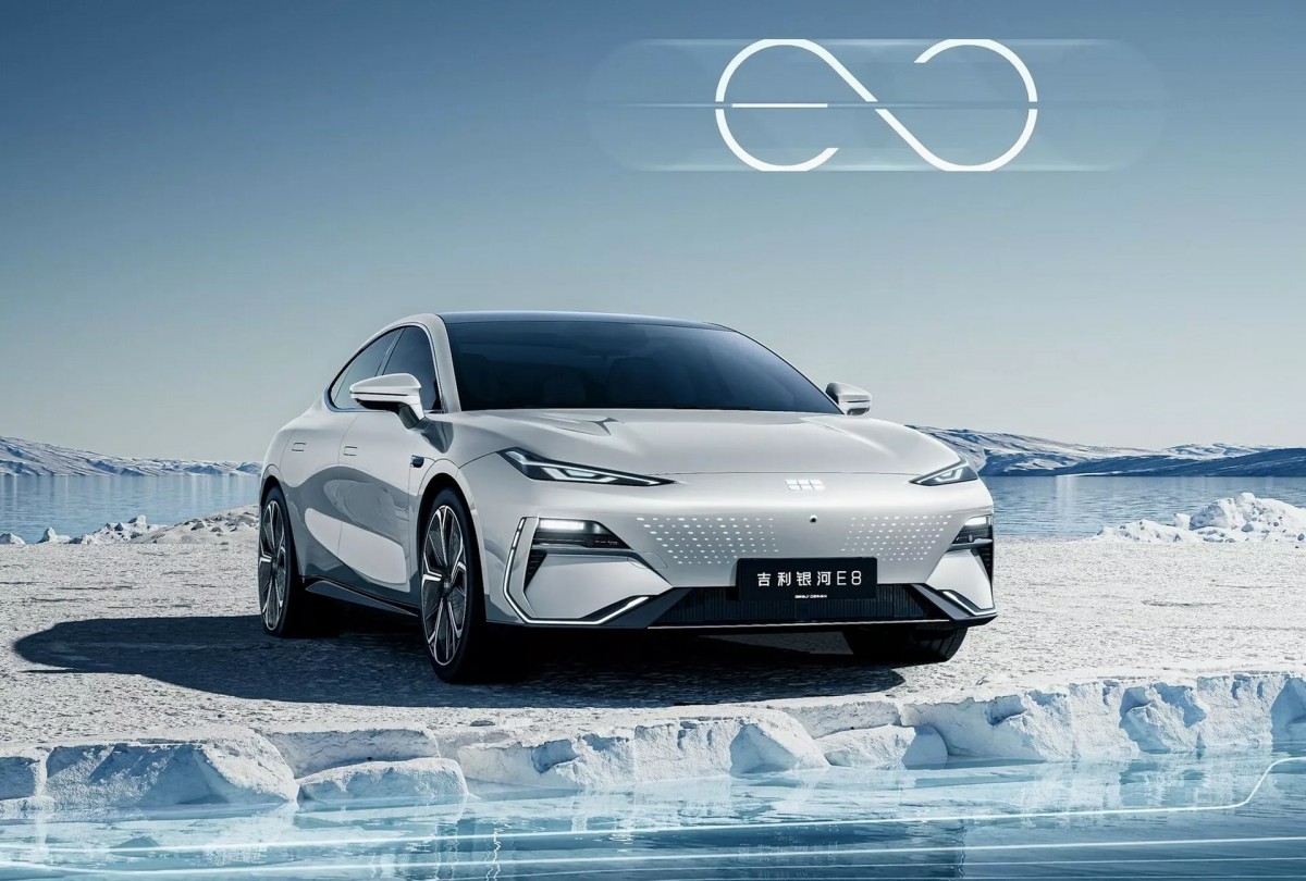 吉利銀河E8擁有優異的空力表現,其風阻係數值來到0.199Cd相當驚人。