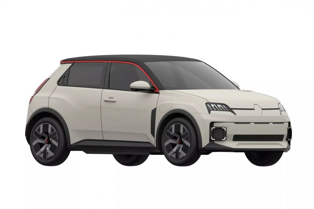 Renault 5 E-Tech量產版本照片曝光,這輛車正式發表將會是在2024年的2月底。