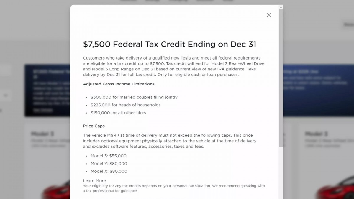 特斯拉可能不是唯一受到影響的電動車廠,或許這幾天會有更多車廠宣布自己有沒有資格獲得稅收折抵。