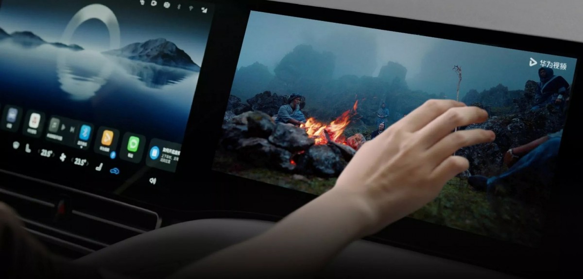 螢幕以及車機運行全都採用華為自主研發的科技,因此穩定度還有待市場考驗。