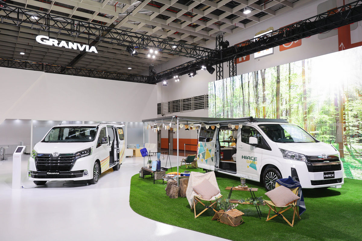 Hiace露營車預計在2月正式上市。