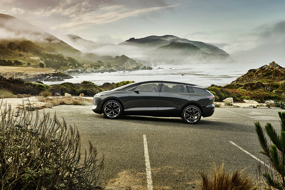 圖為Audi urbansphere concept。