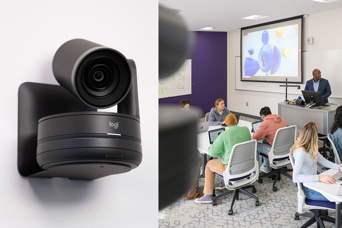 Logitech Rally Camera Streamline Kit 支援鏡頭切換與遠端管理,操作直覺、部署彈性,適用大型會議與混合學習場域。