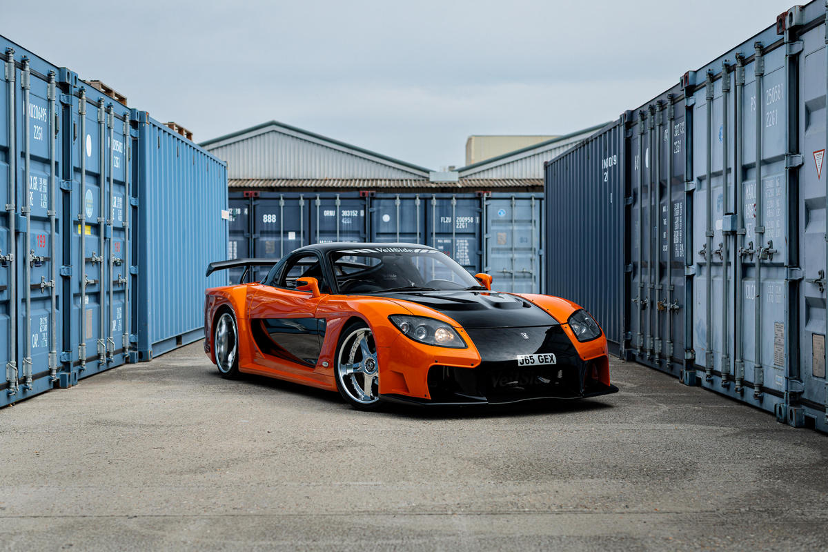《玩命關頭3：東京甩尾》韓哥的RX-7以91.1萬英鎊拍賣出。