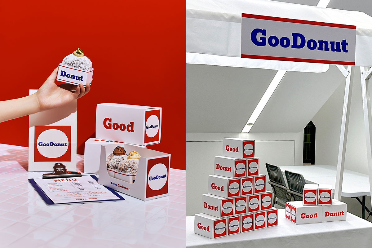 爆餡甜甜圈「GooDonut」快閃DreamPlaza,阿KEN、阿緯合體一日店長親送粉絲。(示意圖:品牌提供)
