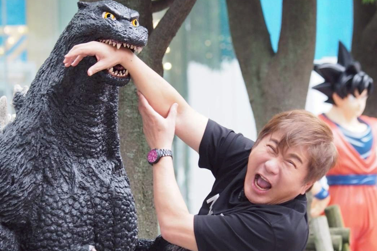 【車勢星聞】胡瓜日本淺草被誤認成木村拓哉秒默認。（圖：下面一位提供） 