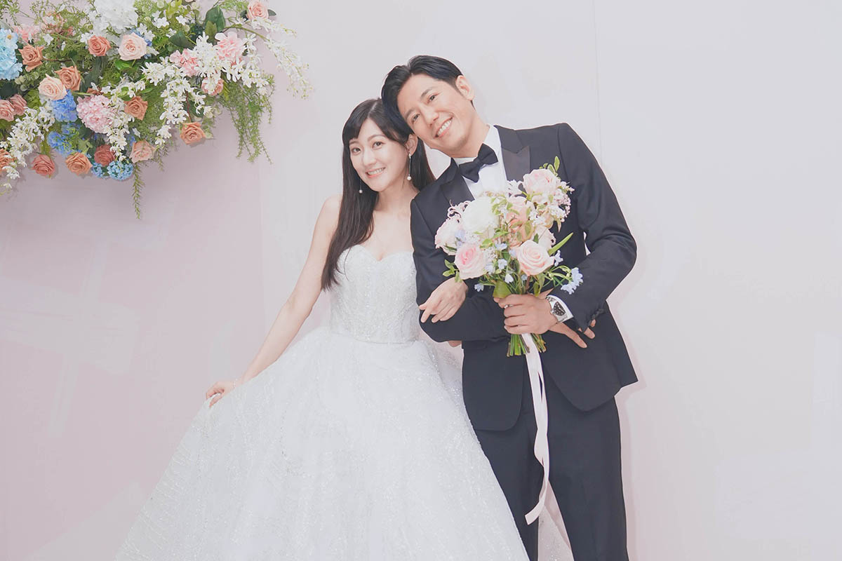 【車勢星聞】林逸欣登記結婚三年舉辦婚宴,感覺「盛裝打扮來吃飯」。(圖:欣宇宙音樂提供)