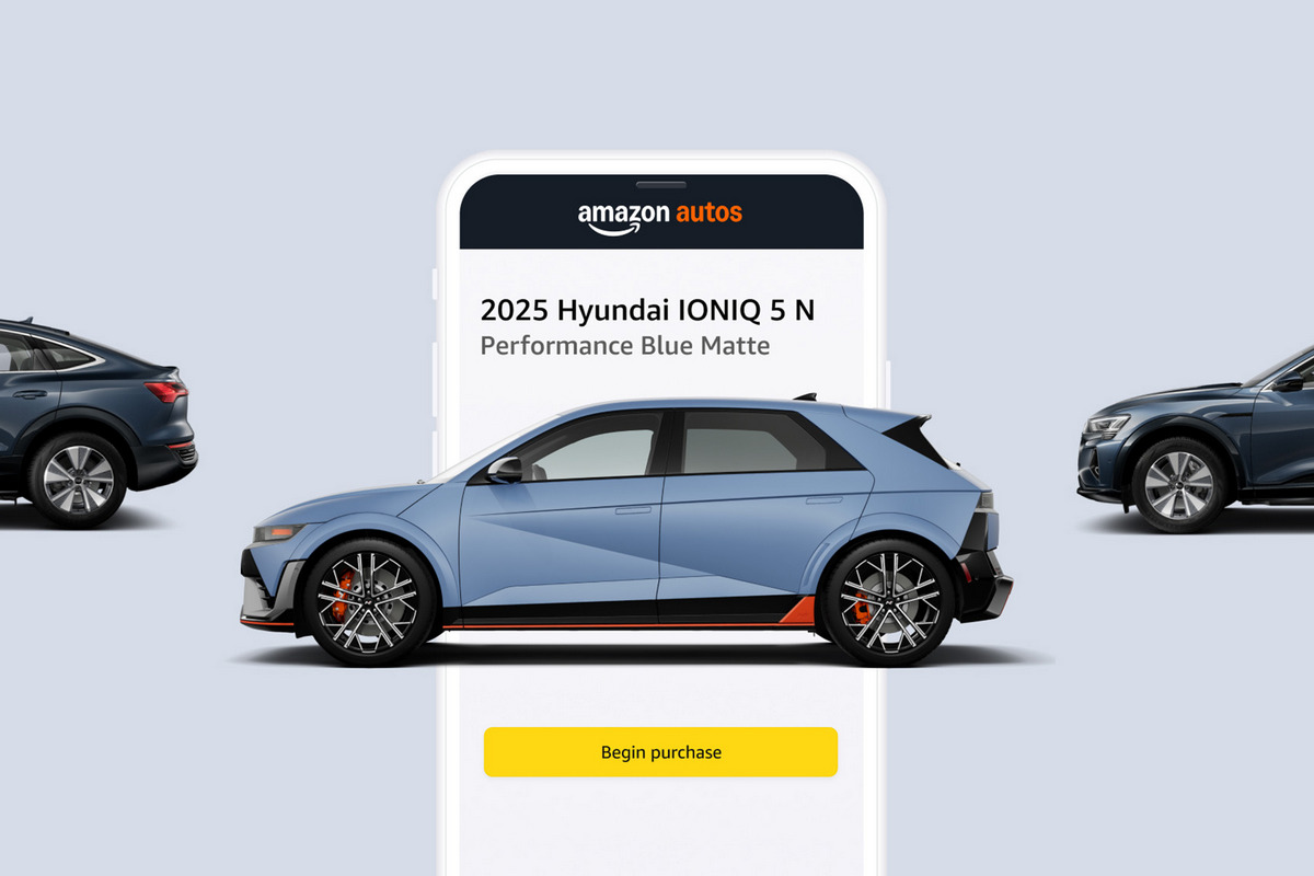 Amazon在2024年宣布和Hyundai合作,消費者能在Amazon網站選購Hyundai新車。
