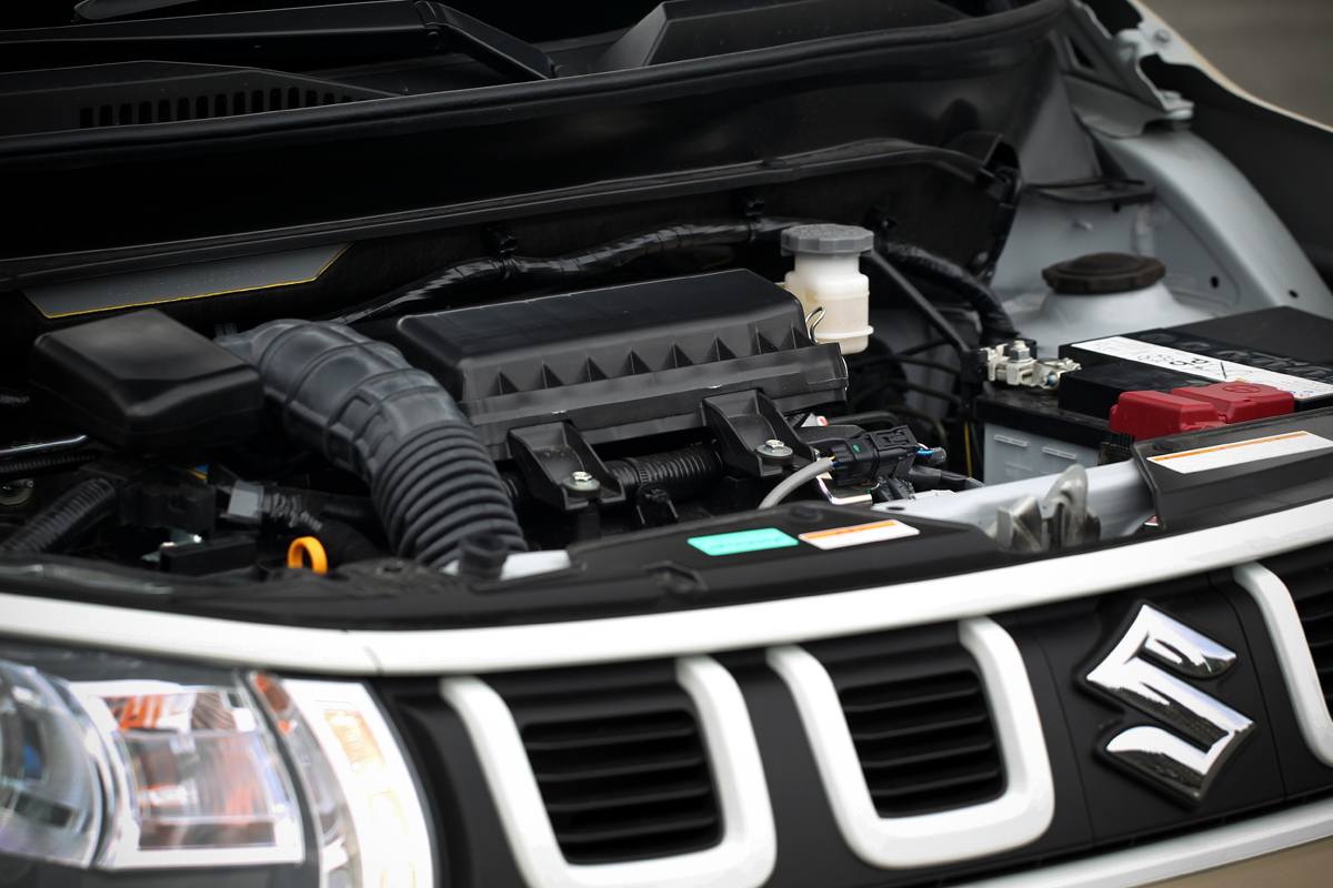 1.2升自然進氣引擎+12V輕油電系統具有83hp/11kgm最大動力和22.1KM/l平均油耗。