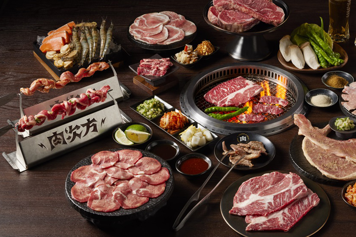 肉次方進駐中山商圈,指定門店用餐三小時吃到飽。(示意圖:品牌提供)